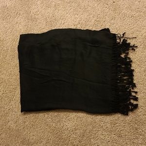 Black scarf
